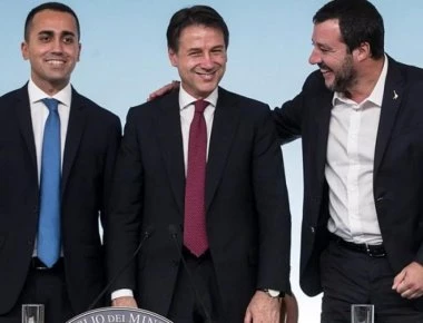 Μ. Σαλβίνι - Λ. Ντι Μάιο: «Αφήνουμε την τύχη μας στα κατάλληλα χέρια του Τζουζέπε Κόντε»